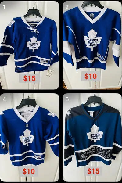 Leafs Jerseys TML Youth Hockey (S/M) starts at $10, View more