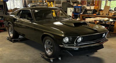69 BOSS 429 tribute. Rust free BC car Rotisserie restoration Built 351C roller motor (450hp/460 torq...