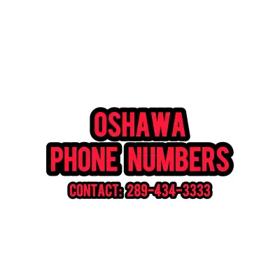 Memorable Oshawa Phone Numbers, View more