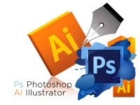 Post processing,  graphic design, vector graphic