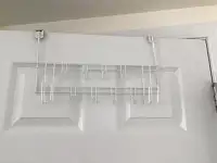 White door hanger- 10 hooks