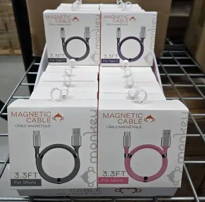 Magnetic Cable 3.3FT For Micro USB, View more