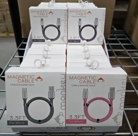 Magnetic Cable 3.3FT For Micro USB in General Electronics in Burnaby/New Westminster - Image 2