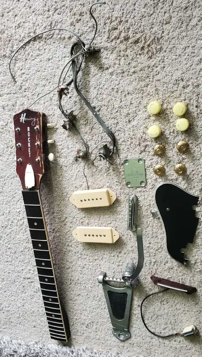 1960's Harmony Rocket Guitar Parts, View more
