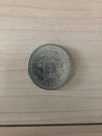 1971 British Columbia Canada silver dollar