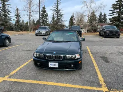 BMW 325ci Cabriolet 2002 BMW 3 Series Cabriolet. Active status -Alberta registered Runs amazing -sup...