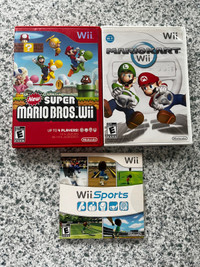 Nintendo Wii , Sports , Mario Kart , Mario Bro’s 