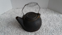 Cast Iron Tea Kettle with Handle