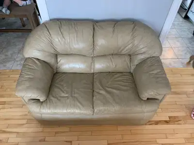 Matching sofa and love seat set, View more