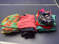 5T girls spring summer clothes. 15 items including bathing suit