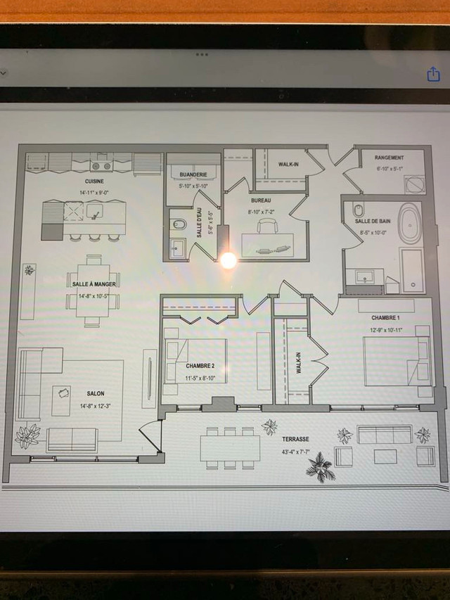 Condo à louer $$ un mois gratuit $$ (cession de bail) dans Locations longue durée  à Lévis