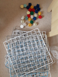 built-able metal wire organizer