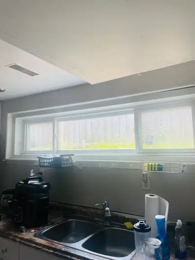 Full seprate apartment for rent in basement with 3 piece bathroom and kitchen with big storage area