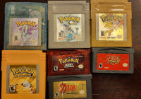 Pokemon Games: Game Boy, GBA, DS