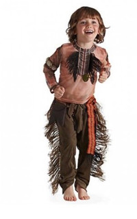 Disney Store Tonto The Lone Ranger Indian Child Costume 4T