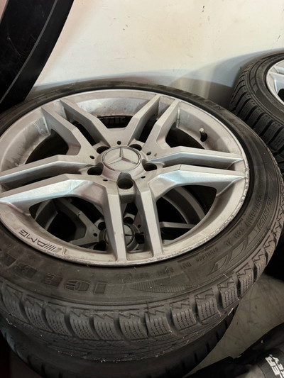 Mercedes rims and tires