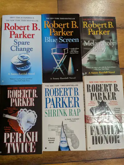 Robert B Parker novels, View more