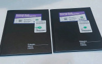 2 pcs Blueline account book. Original price for 2 is 67 aftr tax