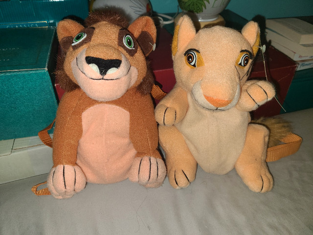 Disney The Lion King Simba's Pride Plush backpacks dans Jouets et jeux  à Ville de Toronto