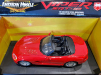 1:18 Diecast ERTL RC2 Dodge Viper SRT-10 Convertible Red
