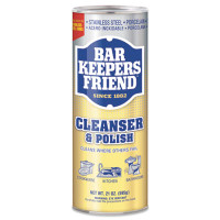 Bar Keeper Friend Powdered Cleanser & Polish, 21oz, Carton of 12