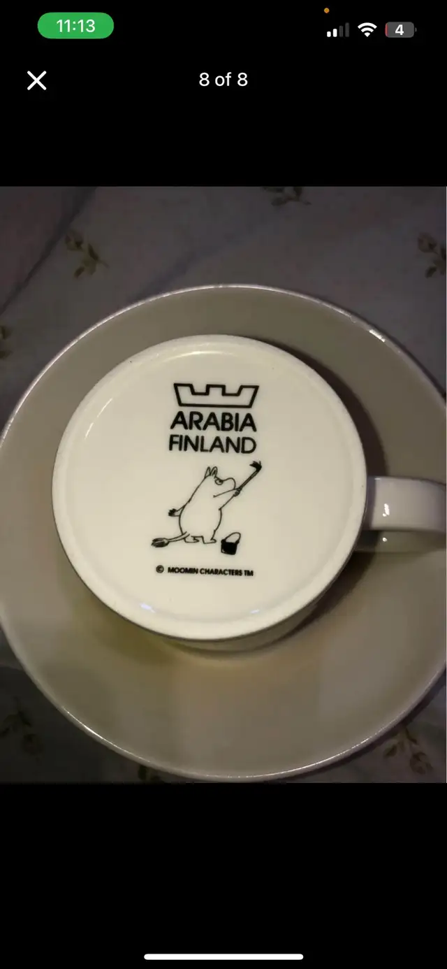 The moomins Snorkmaiden dish set in Arts & Collectibles in Calgary - Image 9