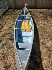 17 foot aluminum canoe