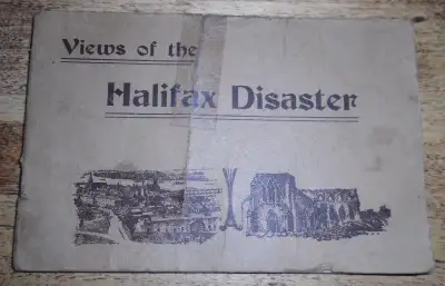 yes, it is available Antique “Views Of The Halifax Disaster” booklet / monograph for sale - it featu...