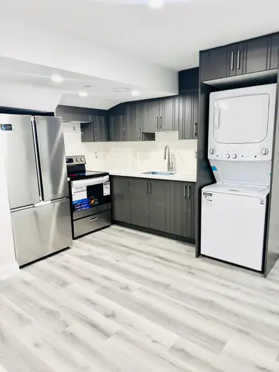 Brand New Legal Basement Apartment for Rent – 2 Bed / 1 Bath