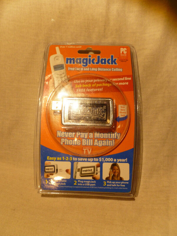 Original MagicJack - Silver - Sealed in Cell Phones in City of Toronto