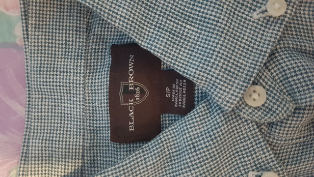 Men's Brown Black 1826 dress shirts, brand new, never worn. in Men's in City of Toronto - Image 2