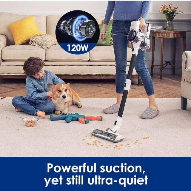 Tineco Cordless Stick Vacuum Cleaner, Lightweight, Wall-Mounted  in Vacuums in Barrie - Image 3