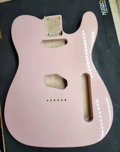 Shell Pink Telecaster Body, View more