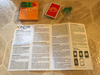 Vintage O'NO 99 Card Game from UNO 1980 Complete