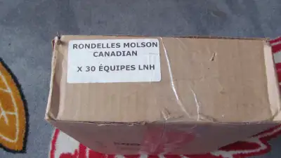 hockey rondelle pucks molson canadian serie 30 official nhl lnh, View more