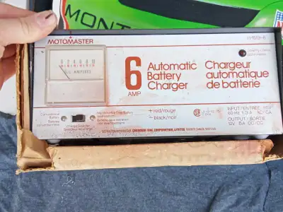 MotoMaster 6 Amp Charger, View more