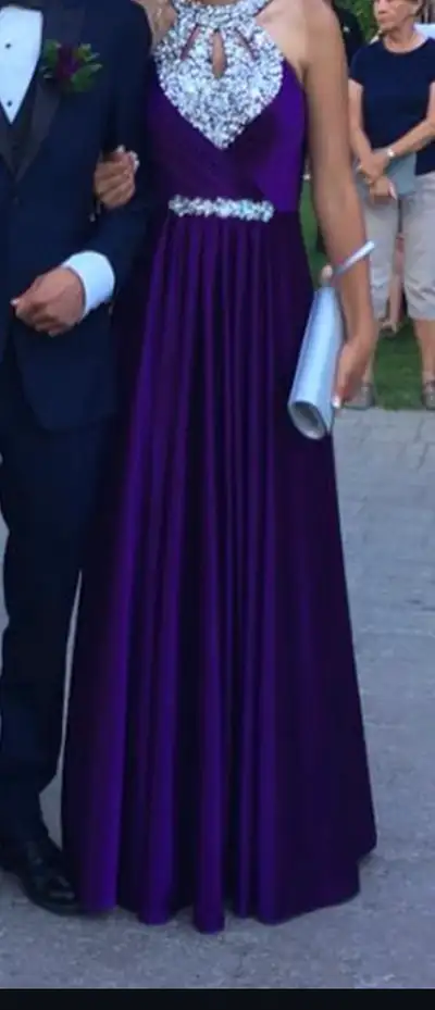 Purple Grad Dress, View more