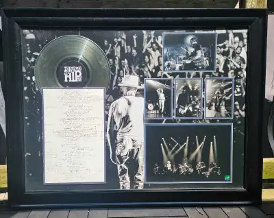 The Tragically Hip framed artwork , View more