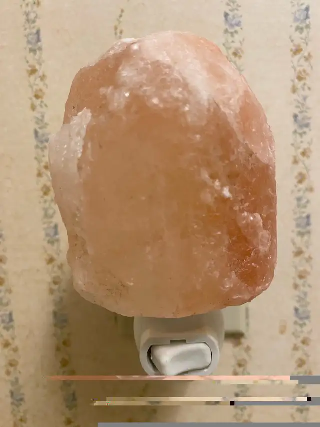 Cute Himalayan Salt Lamp  Crystal Night Light Plugin in Indoor Lighting & Fans in City of Toronto - Image 5