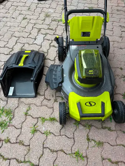 Sun Joe electric lawnmower & cordless electric shovel. Snow Joe, View more