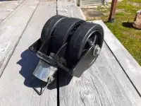 Trailer Jack Triple Wheel