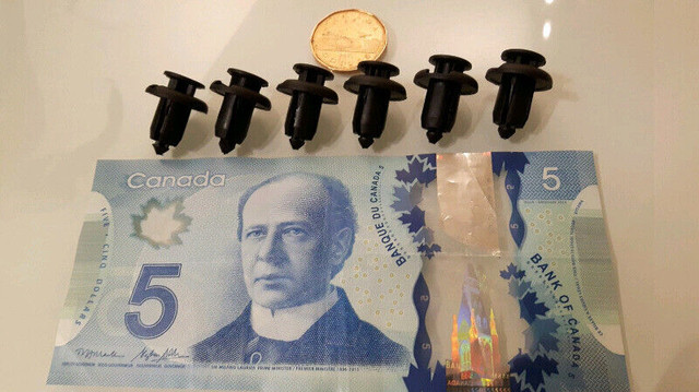 ★Honda Bumper Clip Plastic Fastener Push Pin Nylon Rivet★$1 each in Other Parts & Accessories in City of Toronto