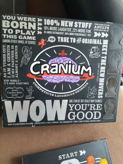 Cranium WOW bosr game  ( missing pieces ), View more
