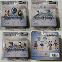 Minimates Kingdom Hearts Series 1 Full Series ( 3  2-packs)