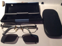 Davidoff EyeGlass half rim -Titanium Frames - mint state