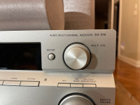 Pioneer SX-316 receiver with speakers 