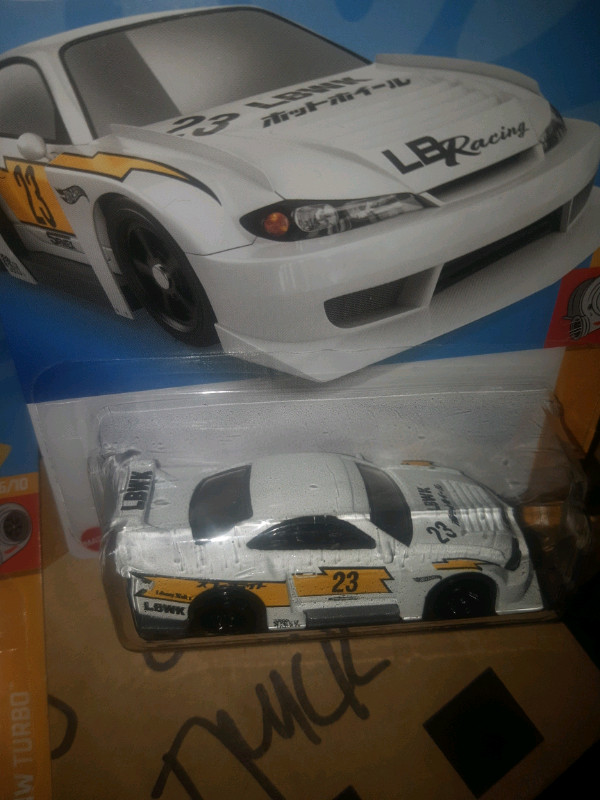 Liberty Walk Nissan Silvia Hot Wheels lot of 2 on American Cards in Toys & Games in Guelph - Image 4