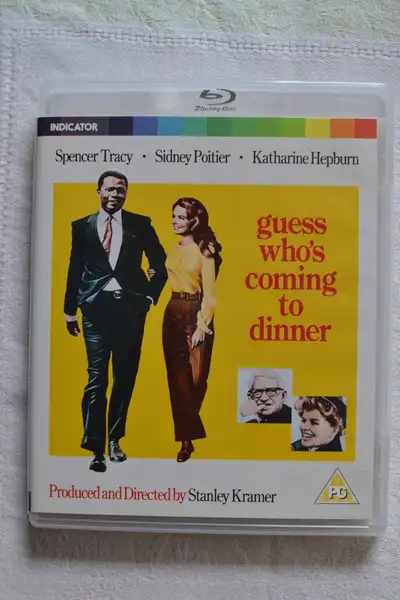 Viewed once. Region Free. Guess Who's Coming to Dinner by Stanley Kramer Starring: Spencer Tracy, Si...