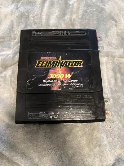 3000W Power Inverter in very good working condition. MotoMaster Eliminator Mobile Power Inverter con...
