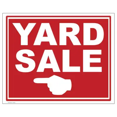 Yard sale July 25th 26th, View more